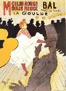  Henri  Toulouse-Lautrec Moulin Rouge oil